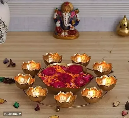 Handcrafted Diya Urli Bowl for Diwali Pack of 9