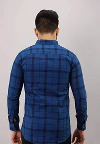 Casual Checked Shirt For Men-thumb1