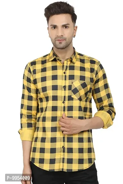 Casual Checked Shirt For Men