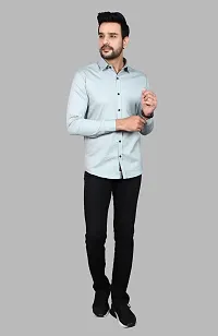 Casual Stylish Solid Cotton Shirt-thumb1