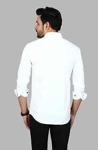 Casual Stylish Solid Cotton Shirt-thumb1