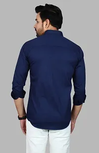 Premium quality Cotton casual Plain Shirt for men-thumb3