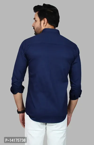 Premium quality Cotton casual Plain Shirt for men-thumb4
