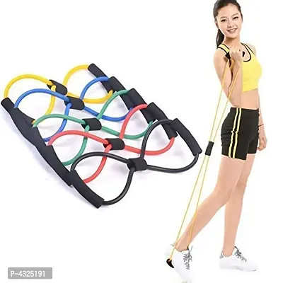 Chest Expander Resistance 8 Type Muscle Chest Expander Rope Workout