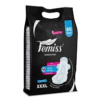 Femiss Extra dry feel overnight sanitary pads | XXXL | Pack of 80| + 20 Pantyliner Free-thumb1