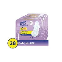 Super Soft Over Night Pada Eco Extra Large Pack Of 4 Each 8 Pads Sanitary Needs-thumb1
