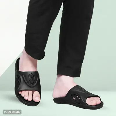 Richale EVA Black Slider For Men