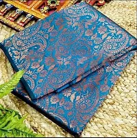 Panthi Beautiful Rich Pallu  Jacquard Work Banarasi Soft Silk Saree-thumb3