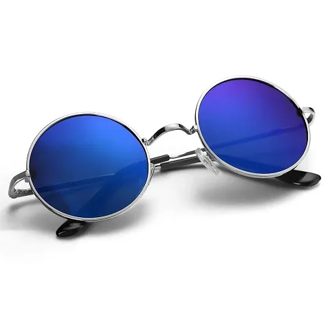 Round Shape Uv Protection Sunglasses For Men & Women