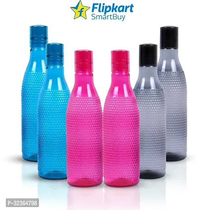 Stylish Crystal Design Water Bottle Set For Multipurpose 6Pc-thumb2