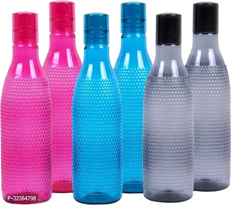 Stylish Crystal Design Water Bottle Set For Multipurpose 6Pc