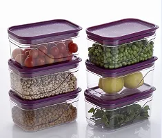 Useful Plastic Containers Set Of 6-thumb2