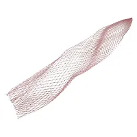 Aumni Crafts Packing Net Poly Mesh Pouches (Pack of 100) Expandable Size 42x15 CM Red For Fruits Vegetables Toys Seafood Multipurpose (M2)-thumb4