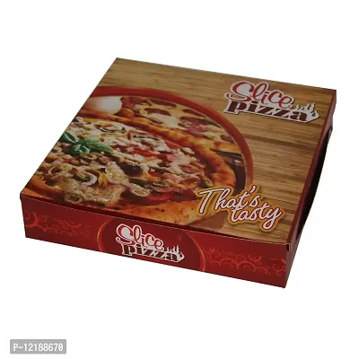 Aumni Crafts Pizza Packing Paper Box for Small, Medium and Large Sizes