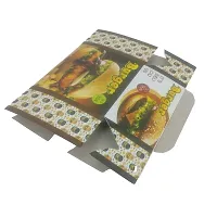 Aumni Crafts Burger Packing Paper Takeaway Box (Pack of 10) 5x5x3 Inch Multicolor Random Print Design-thumb3