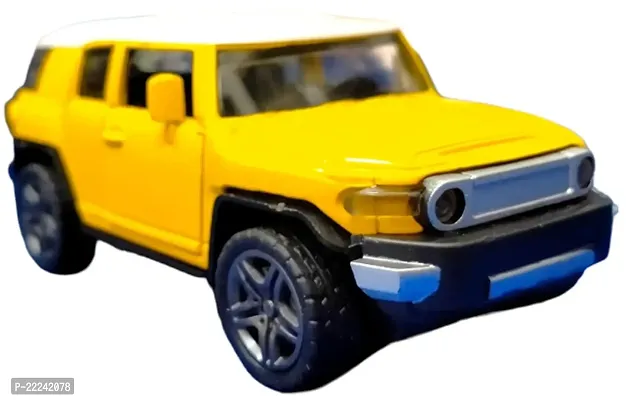 Caught Trendy Pull Back Action Die cast Metal Model Decorative Open Door Realistic Mini Toy Car Vehicle for Kids Boys Girls and Best Birthday Return Gift