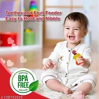 Combo of 3 baby food,fruit feeder,200ml sipper(multicolour)-thumb1