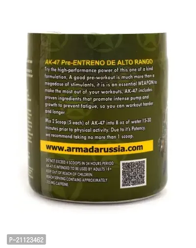 AK-47 Pre workout Supplement   (210, Fruit punch Flavour)-thumb3