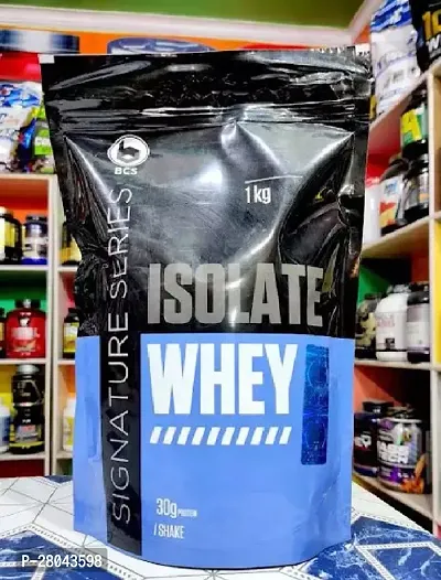 BCS Isolate Whey Protein (Amazing Results) Whey Protein (1 kg, Chocolate)-thumb0