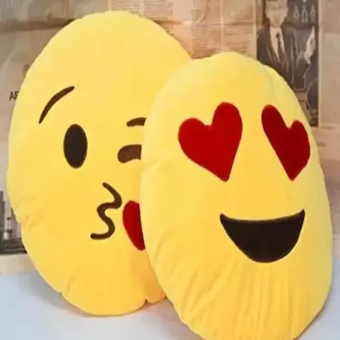 Cushion smiley  pack of 2