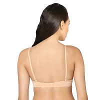 EDEN Lingerie Womens Lightly Padded Full-Coverage T-Shirt Bra - Skin, |EDEN01_Skin| Pack of 1-thumb2