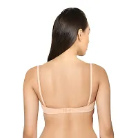 EDEN Lingerie Womens Non Padded Full-Coverage T-Shirt Bra - SKIN, |EDEN03_SKIN| Pack of 1-thumb2