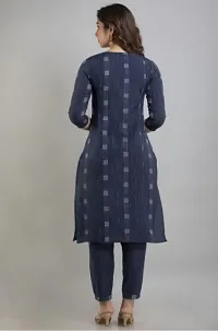 Classic Cotton Printed Kurta, Bottom and Dupatta Set for Women-thumb2