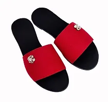 Atulit Stylish and Comfortable Slippers or Flats for Girls and Women (Red, Numeric_4)-thumb4