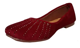Atulit Bellies/Bellerinas for Women and Girls Stylish. (Maroon, Numeric_9)-thumb1
