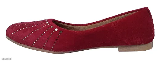 Atulit Bellies/Bellerinas for Women and Girls Stylish. (Maroon, Numeric_9)-thumb3
