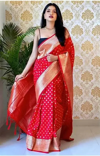 Trendy Art Silk Sarees with Blouse Piece