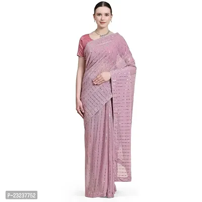 Buy KIRAN SAREE Women's Tassel Paper Foil Lycra Shimmer Saree with  Unstitched Blouse Piece (pink) Online In India At Discounted Prices