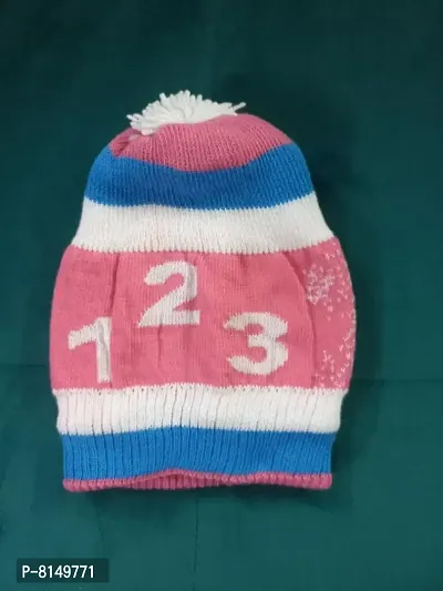 Unisex 123 Winter Cap for Kids