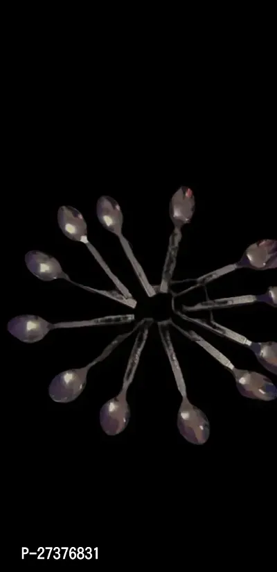 stainless steel spoon set of 12 pc