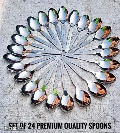stanless steel spoon set of24 pc-thumb0