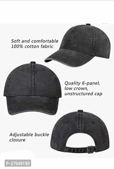 Classy Solid Cap for Unisex-thumb4