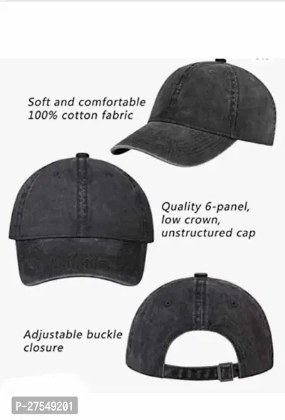 Classy Solid Cap for Unisex-thumb2