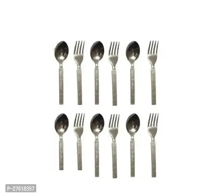 Modern Stainless Steel Cutlery set for Kitchen, Pack of 24 pcs-thumb3