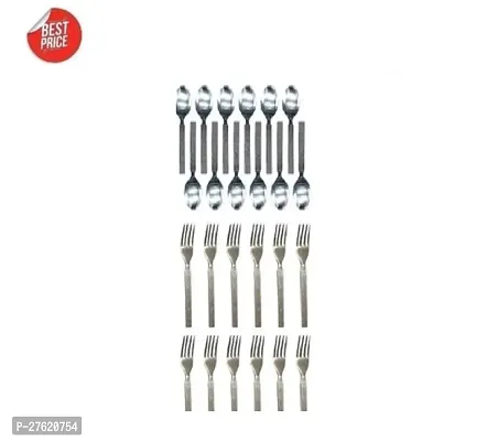 Modern Stainless Steel Cutlery set for Kitchen, Pack of 24 pcs-thumb3