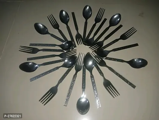 Modern Stainless Steel Cutlery set for Kitchen, Pack of 24 pcs