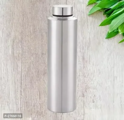 Classy Solid Stainless Steel Water Bottle, 1000ml