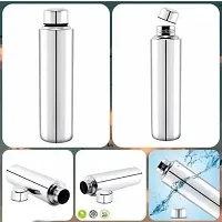 Classy Solid Stainless Steel Water Bottle, 1000ml-thumb2