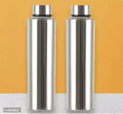 Stainless Steel Leak Proof Water Bottle 1000ml Pack of 2-thumb4