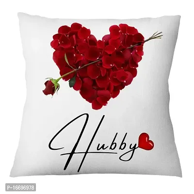Suppro Hubby Wifey Pillow