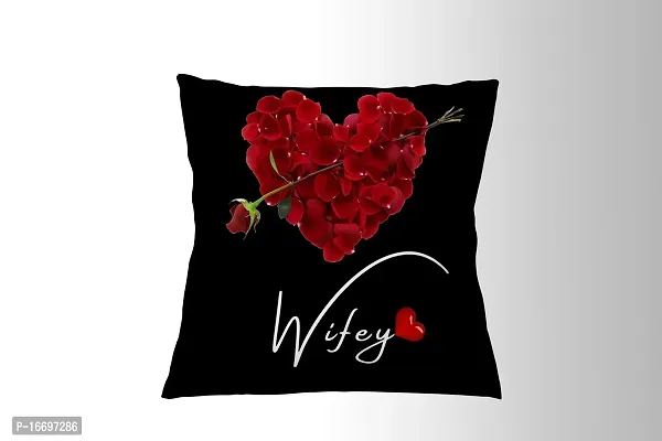 Suppro Hubby Wifey Pillow
