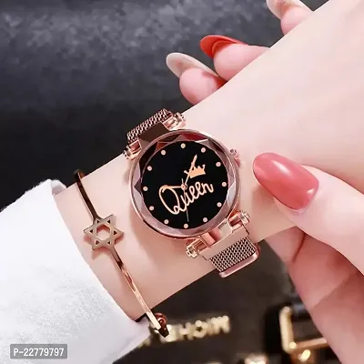 Magnetic discount bracelet watch