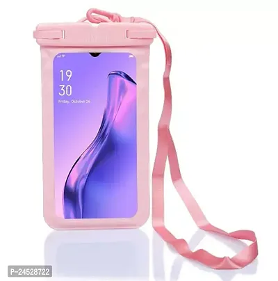 Pouch Waterproof Plastic Mobile Cover For All Android And Iphone Models, Material-thumb0