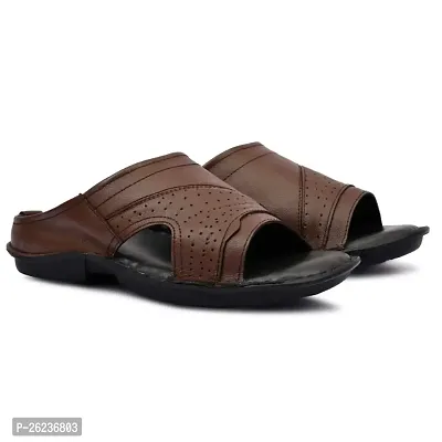 Accentor Elegance: Handcrafted Leather Slipper-thumb0