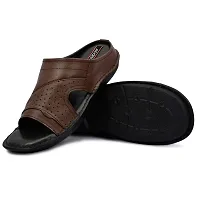 Accentor Elegance: Handcrafted Leather Slipper-thumb1