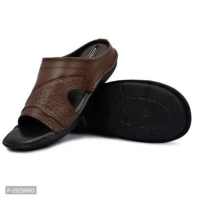 Accentor Elegance: Handcrafted Leather Slipper-thumb2